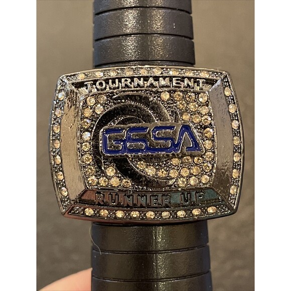 Great Southern Sports Association GSSA Gray Baseball Tournament Ring Size 11.5 - Picture 2 of 11